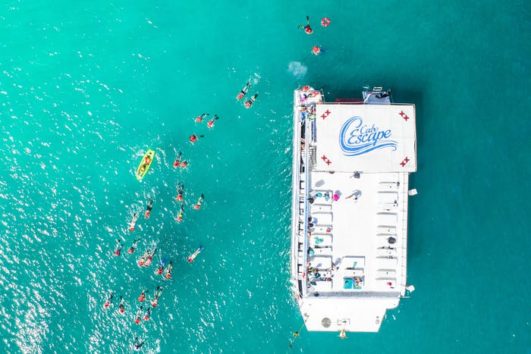 Snorkeling Lunch Cruise on a Multi-Level Boat