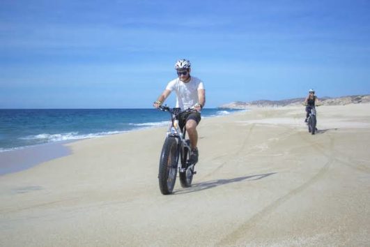 Electric Bike Beach Adventure